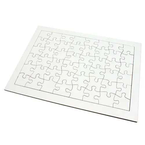 Holzpuzzle mit Rahmen inkl. Veredelung