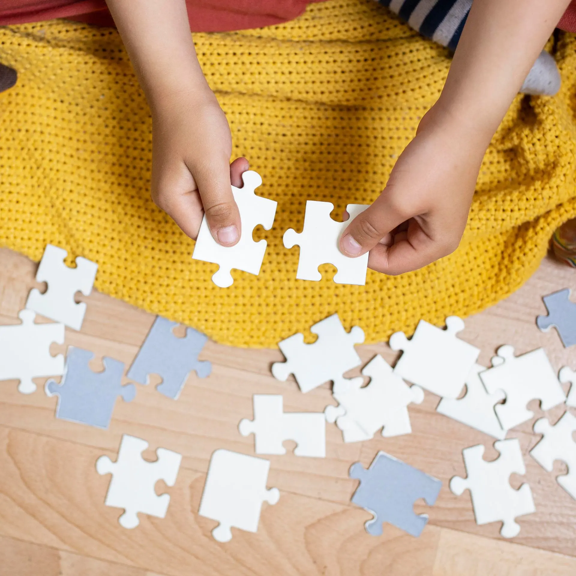 Kartonpuzzle rahmenlos inkl. Veredelung